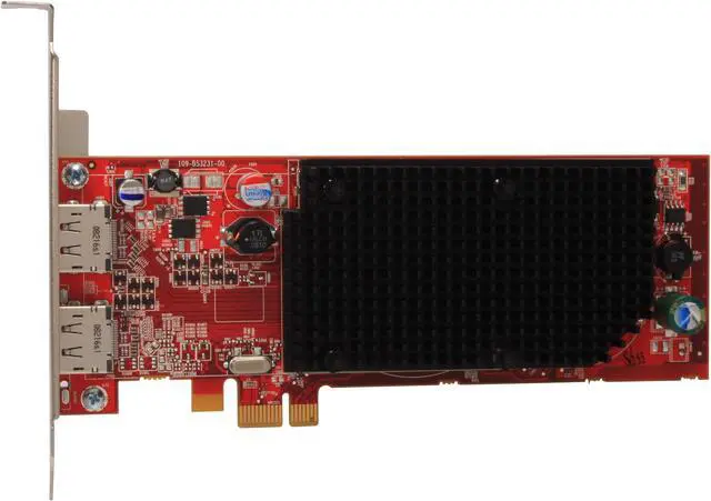 Alt view image 3 of 5 - AMD FireMV 2260 100-505528 256MB GDDR2 PCI Express x1 Low Profile Graphics Card