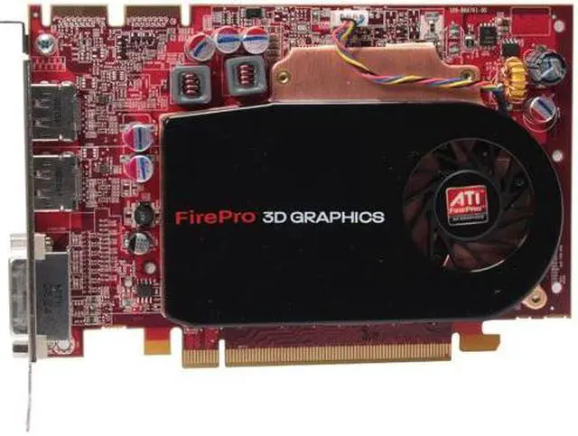 Alt view image 3 of 5 - AMD FirePro V5700 100-505553 512MB PCI Express 2.0 x16 Graphics Card