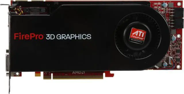 Alt view image 3 of 6 - AMD FirePro V8700 100-505554 1GB GDDR5 PCI Express 2.0 x16 Graphics Card