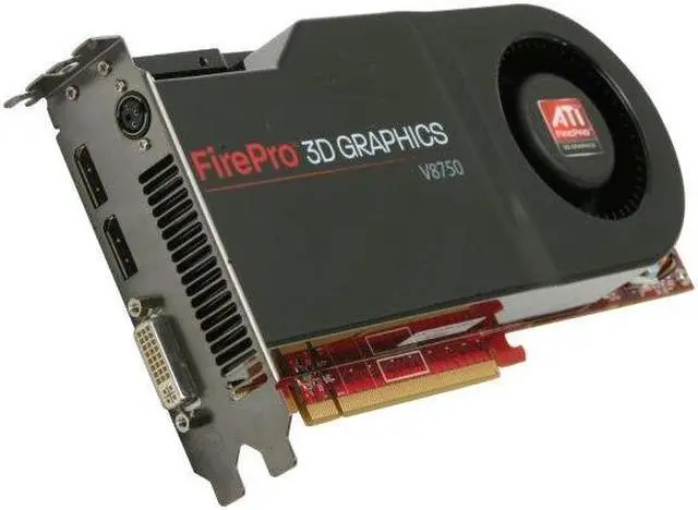 Main image of AMD FirePro V8750 100-505556 2GB GDDR5 PCI Express 2.0 x16 CrossFire Supported Graphics Card