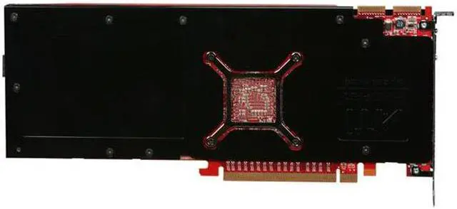 Alt view image 4 of 6 - AMD FirePro V8800 100-505603 2GB 256-bit GDDR5 PCI Express 2.0 x16 CrossFire Supported Full Height / Full Length Graphics Card