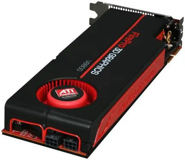 Alt view image 5 of 6 - AMD FirePro V8800 100-505603 2GB 256-bit GDDR5 PCI Express 2.0 x16 CrossFire Supported Full Height / Full Length Graphics Card