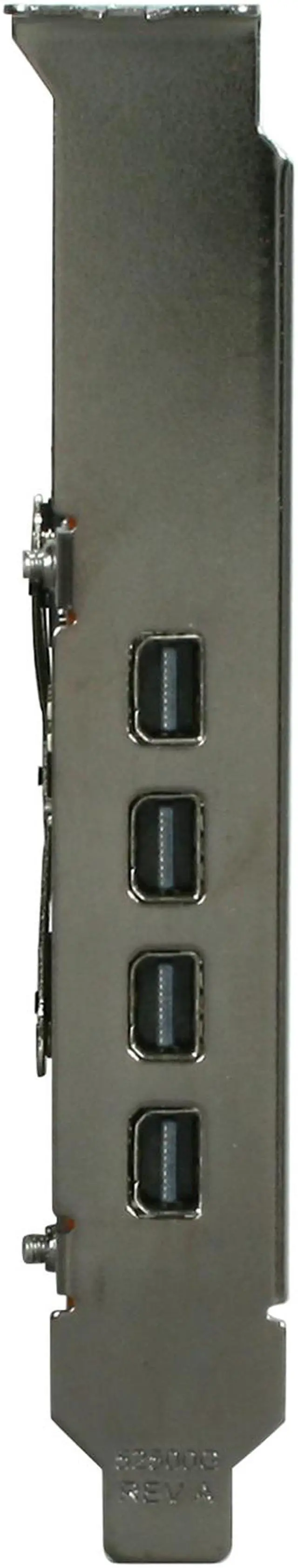 Alt view image 3 of 5 - AMD FirePro 2460 100-505850 512MB GDDR5 Quad Mini DisplayPort PCI-Express Workstation Video Card