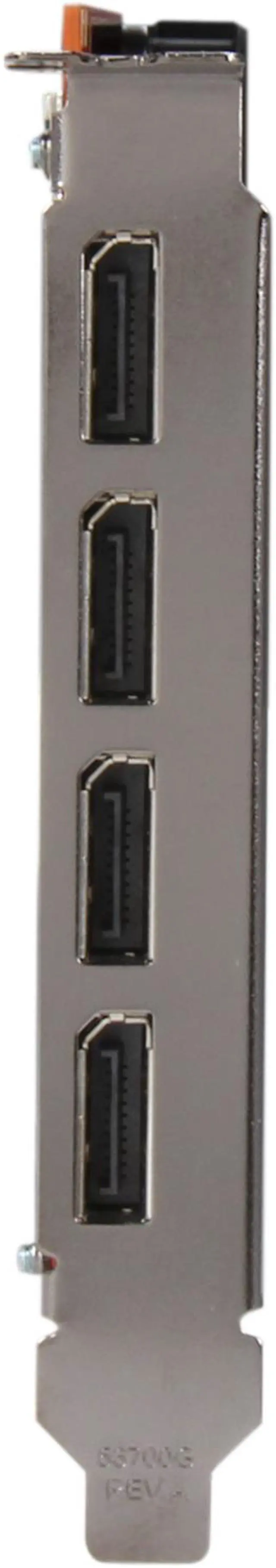 Alt view image 2 of 5 - AMD FirePro V7900 100-505861 2GB GDDR5 Quad DP PCI-Express Workstation Video Card