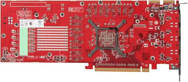 Alt view image 4 of 5 - AMD FirePro V7900 100-505861 2GB GDDR5 Quad DP PCI-Express Workstation Video Card