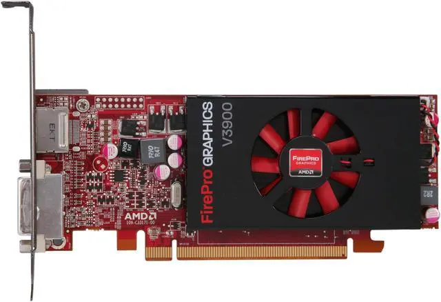 Alt view image 4 of 4 - AMD FirePro V3900 100-505860 1GB DDR3 PCI Express 2.1 x16 Workstation Video Card, Brown Box