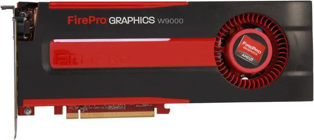 Alt view image 4 of 6 - AMD FirePro W9000 100-505859 6GB GDDR5 PCI-Express 3.0 x16 Workstation Video Card