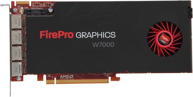 AMD FirePro W7000 100-505634(100-505848) 4GB 256-bit GDDR5 PCI Express 3.0  x16 CrossFire Supported Workstation Video Card