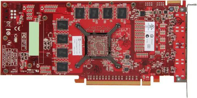 Alt view image 4 of 6 - AMD FirePro W7000 100-505634(100-505848) 4GB 256-bit GDDR5 PCI Express 3.0 x16 CrossFire Supported Graphics Card