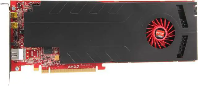 Alt view image 3 of 5 - AMD FirePro R5000 100-505855 2GB 256-bit GDDR5 PCI Express 3.0 Workstation Video Card White Box - OEM