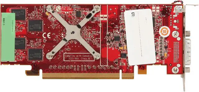 Alt view image 4 of 5 - ATI FireMV 2250 VIDEO-MV-2250-16X 256MB DDR2 PCI Express x16 Low Profile Graphics Card