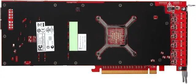 Alt view image 5 of 6 - AMD FirePro W9100 100-505725 16GB 512-bit GDDR5 PCI Express 3.0 x16 CrossFire Supported Graphics Card