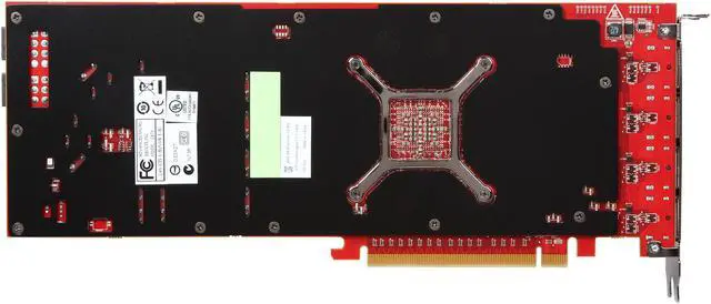 Alt view image 4 of 6 - AMD FirePro W8100 100-505976 8GB 512-bit GDDR5 PCI Express 3.0 x16 CrossFire Supported Graphics Card