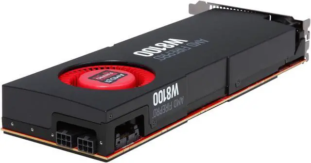 Alt view image 5 of 6 - AMD FirePro W8100 100-505976 8GB 512-bit GDDR5 PCI Express 3.0 x16 CrossFire Supported Graphics Card