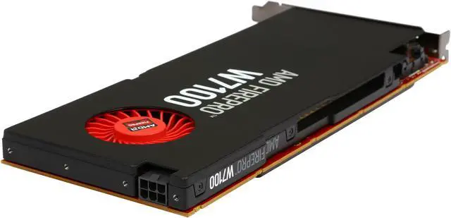 Alt view image 5 of 6 - AMD FirePro W7100 100-505724 8GB 256-bit GDDR5 PCI Express 3.0 x16 Full height/full length single-slot Graphics Card
