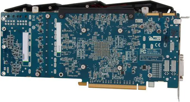 Alt view image 4 of 6 - SAPPHIRE Vapor-X Radeon HD 7970 GHz Edition 3GB GDDR5 PCI Express 3.0 x16 CrossFireX Support Graphics Card 100351VXSR