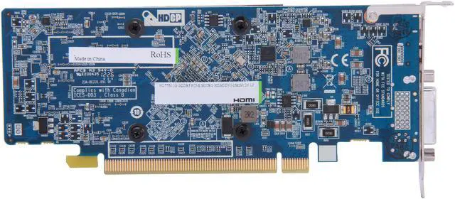 Alt view image 4 of 5 - SAPPHIRE Radeon HD 7750 1GB GDDR5 PCI Express 3.0 x16 Low Profile Graphics Card 100357LP