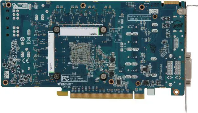 Alt view image 4 of 6 - SAPPHIRE Radeon HD 7850 1GB GDDR5 PCI Express 3.0 x16 CrossFireX Support Graphics Card 100355-1GOCL