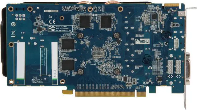 Alt view image 4 of 6 - SAPPHIRE Radeon HD 7770 1GB GDDR5 PCI Express 3.0 x16 CrossFireX Support Graphics Card 100358FLEX