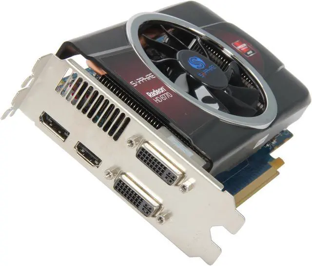 Main image of SAPPHIRE Radeon HD 6770 1GB GDDR5 PCI Express 2.0 x16 CrossFireX Support Graphics Card 11189-08