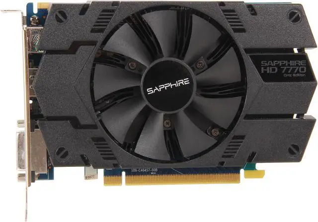 Alt view image 3 of 6 - SAPPHIRE Radeon HD 7770 1GB GDDR5 PCI Express 3.0 x16 CrossFireX Support Graphics Card 100358OCL