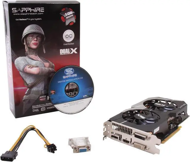 Alt view image 6 of 6 - SAPPHIRE Radeon HD 7790 OC 1GB DDR5 PCI-Express Graphics Card 100356OCL