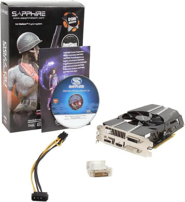 Alt view image 6 of 6 - SAPPHIRE Radeon HD 7790 2GB GDDR5 PCI Express 3.0 x16 CrossFireX Support Graphics Card 100356-2GOCL