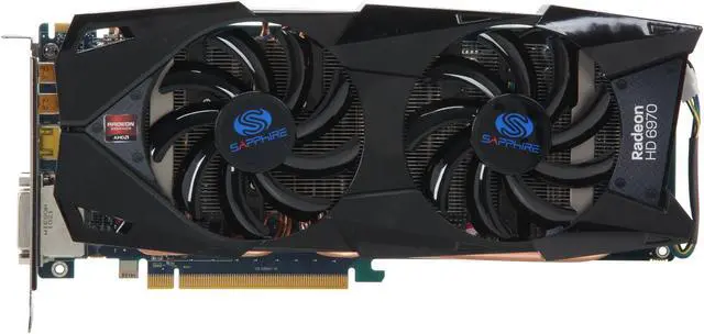 Alt view image 3 of 6 - SAPPHIRE Radeon HD 6970 2GB GDDR5 PCI Express 2.0 x16 CrossFireX Support Graphics Card 100311-3L