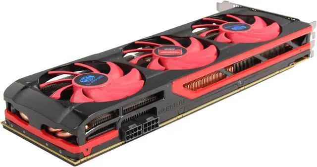 Alt view image 5 of 6 - SAPPHIRE Radeon HD 7990 6GB GDDR5 PCI Express 3.0 x16 CrossFireX Support Graphics Card 100350GAMESR