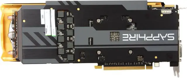 Alt view image 4 of 6 - SAPPHIRE Radeon R9 280X 3GB GDDR5 PCI Express 3.0 x16 CrossFireX Support Graphics Card 100363TXSR