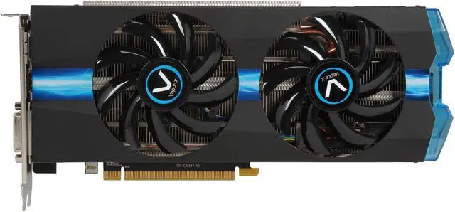Alt view image 3 of 6 - SAPPHIRE Radeon R9 270X 2GB GDDR5 PCI Express 3.0 x16 CrossFireX Support Graphics Card 100364VXSR