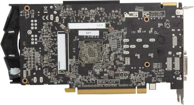 Alt view image 4 of 6 - SAPPHIRE Radeon R9 270X 4GB GDDR5 PCI Express 3.0 x16 Graphics Card 100364-4GL