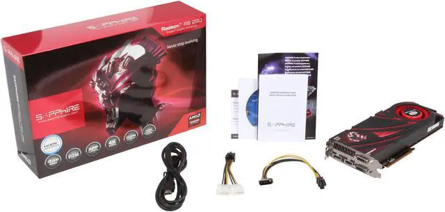 Alt view image 6 of 6 - SAPPHIRE Radeon R9 290 4GB GDDR5 PCI Express 3.0 CrossFireX Support Graphics Card 100362BF4SR