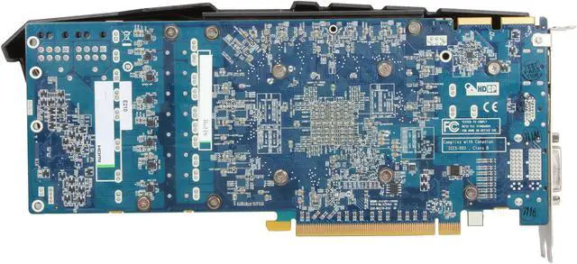 Alt view image 4 of 6 - SAPPHIRE DUAL-X Radeon R9 280X 3GB GDDR5 PCI Express 3.0 CrossFireX Support Graphics Card 100363BF4L