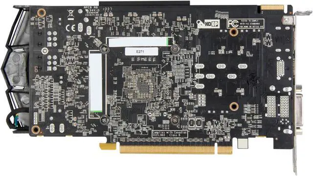 Alt view image 4 of 6 - SAPPHIRE DUAL-X Radeon R9 270X 2GB GDDR5 PCI Express 3.0 CrossFireX Support Graphics Card 100364BF4L