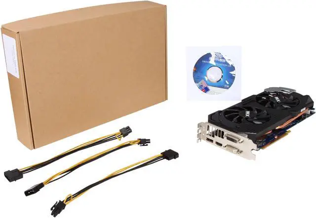 Alt view image 6 of 6 - SAPPHIRE 11196-19-CPO Radeon HD 7950 3GB 384-Bit GDDR5 PCI Express 3.0 x16 CrossFireX Support Plug-in Card Video Card Manufactured Recertified