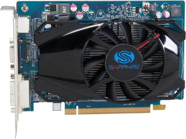 Alt view image 3 of 5 - SAPPHIRE Radeon HD 6670 1GB DDR3 PCI Express 2.0 Graphics Card 11192-07-CPO