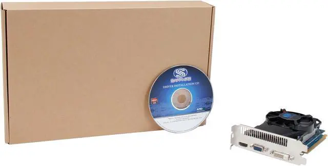 Alt view image 5 of 5 - SAPPHIRE Radeon HD 6670 1GB DDR3 PCI Express 2.0 Graphics Card 11192-07-CPO