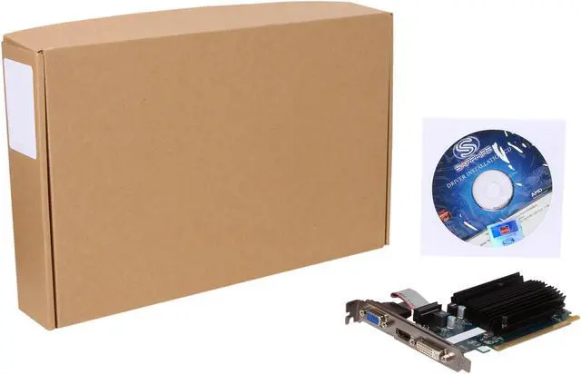 Alt view image 5 of 5 - SAPPHIRE Radeon HD 5450 1GB DDR3 PCI Express 2.0 Graphics Card 11166-02-CPO
