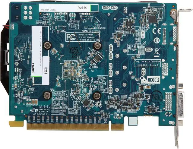 Alt view image 4 of 6 - SAPPHIRE Radeon HD 7770 1GB GDDR5 PCI Express 3.0 CrossFireX Support Graphics Card 100358-2L