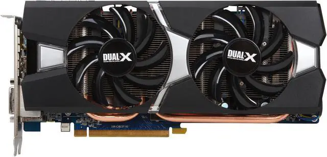 Alt view image 3 of 6 - SAPPHIRE DUAL-X OC Radeon R9 280X 3GB GDDR5 PCI Express 3.0 CrossFireX Support Graphics Card 11221-00-20G