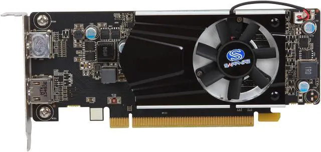 Alt view image 3 of 5 - SAPPHIRE Radeon R7 240 2GB DDR3 Low Profile Graphics Card 100369LP