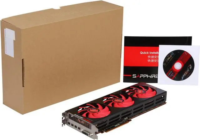 Alt view image 6 of 6 - AMD HD7990  6GB GDDR5 PCI-E DVI-I / Quad DP - OEM