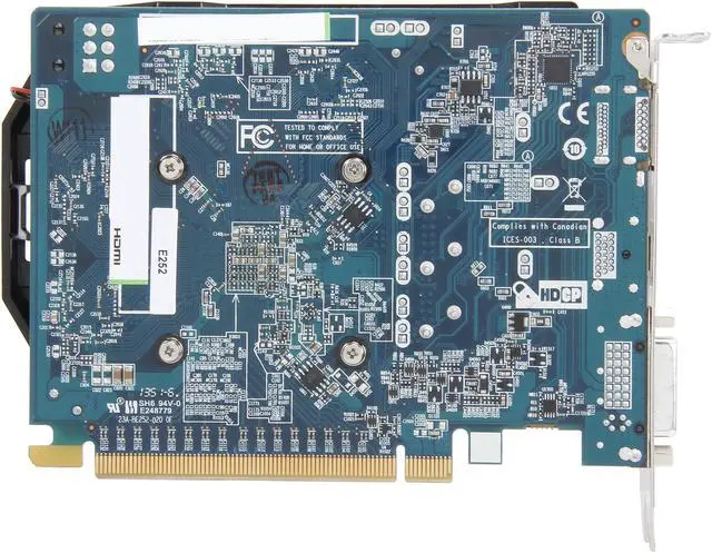 Alt view image 4 of 6 - SAPPHIRE Radeon R7 250X 1GB GDDR5 PCI Express 3.0 CrossFireX Support Graphics Card 100367L