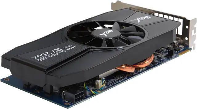 Alt view image 5 of 6 - SAPPHIRE FleX Radeon R7 250X 1GB GDDR5 PCI Express 3.0 CrossFireX Support Graphics Card 100367FLEX