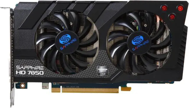 Alt view image 3 of 6 - SAPPHIRE 11200-00CPO Radeon HD 7850 2GB 256-Bit GDDR5 PCI Express 3.0 CrossFireX Support Video Card Manufactured Recertified