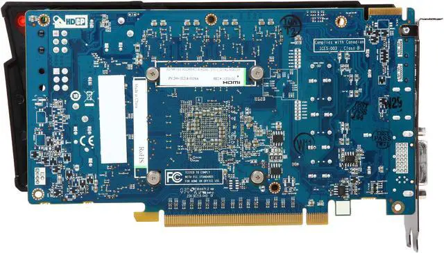 Alt view image 4 of 6 - SAPPHIRE 11200-00CPO Radeon HD 7850 2GB 256-Bit GDDR5 PCI Express 3.0 CrossFireX Support Video Card Manufactured Recertified