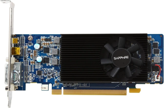 Alt view image 3 of 5 - SAPPHIRE 11202-10CPO Radeon HD 7750 1GB 128-Bit GDDR5 CrossFireX Support Low Profile Video Card Manufactured Recertified