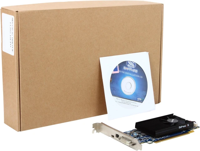 Alt view image 5 of 5 - SAPPHIRE 11202-10CPO Radeon HD 7750 1GB 128-Bit GDDR5 CrossFireX Support Low Profile Video Card Manufactured Recertified
