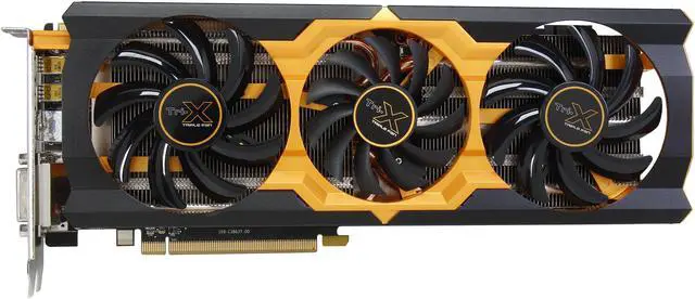 Alt view image 3 of 6 - SAPPHIRE Radeon R9 280X 3GB GDDR5 PCI Express 3.0 CrossFireX Support Graphics Card 100363-4L